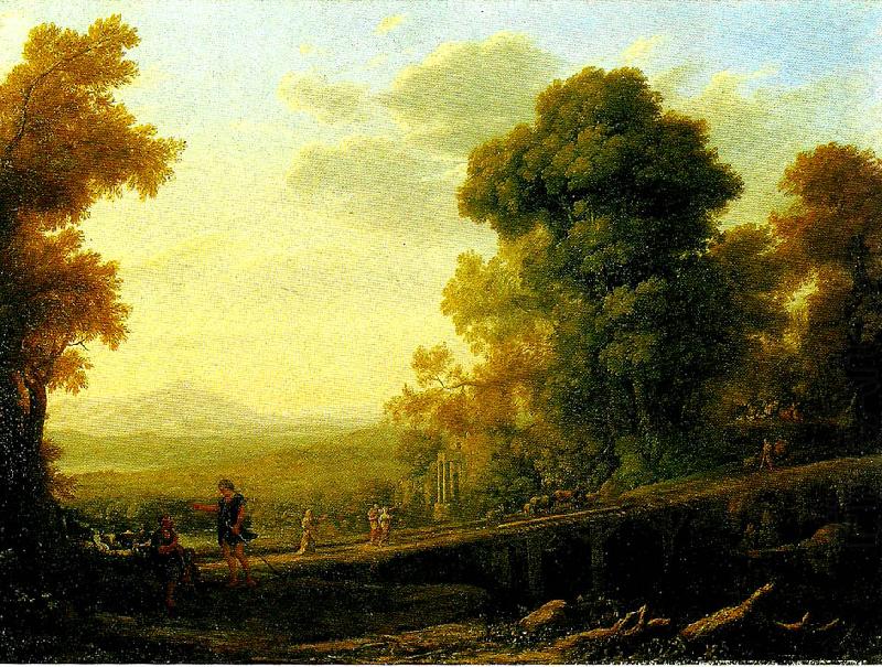 Claude Lorrain chamagne china oil painting image